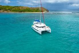 Catamaran in the BVI