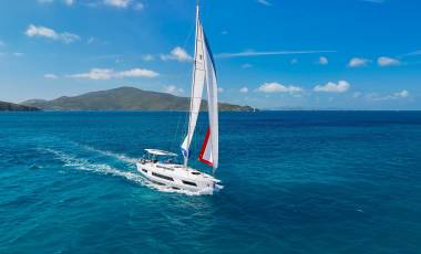 Monohull at sail