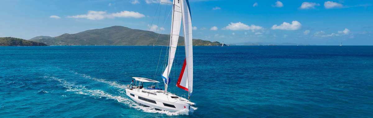 Monohull at sail
