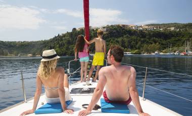 Family sailing