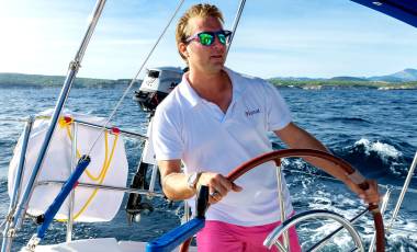 Sunsail skipper in Croatia