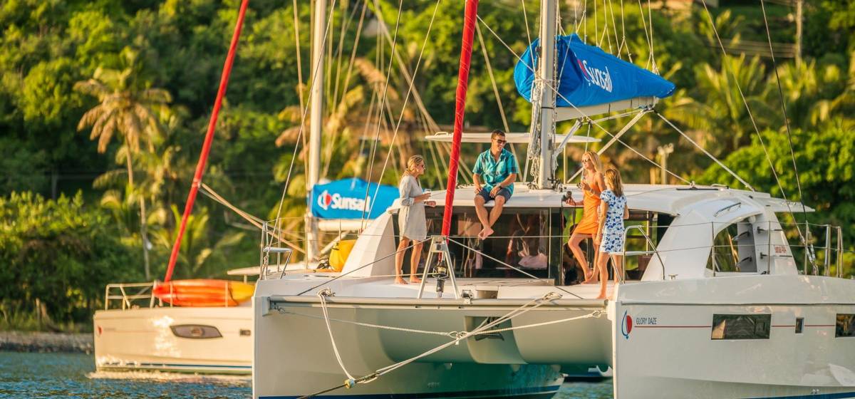 Sailing in the BVI