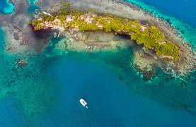 Belize drone shot